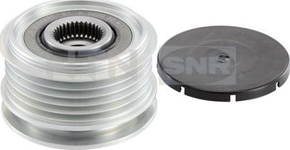 SNR GA784.04 - Pulley, alternator, freewheel clutch autospares.lv