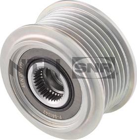 SNR GA784.07 - Pulley, alternator, freewheel clutch autospares.lv