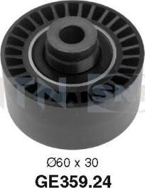 SNR GE359.24 - Deflection / Guide Pulley, timing belt autospares.lv