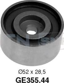 SNR GE355.44 - Deflection / Guide Pulley, timing belt autospares.lv