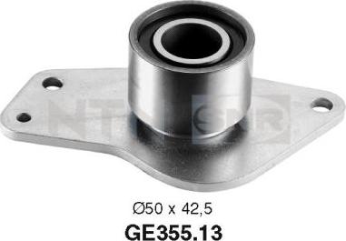 SNR GE355.13 - Deflection / Guide Pulley, timing belt autospares.lv