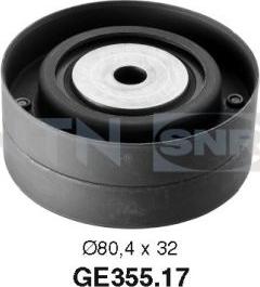 SNR GE355.17 - Deflection / Guide Pulley, timing belt autospares.lv