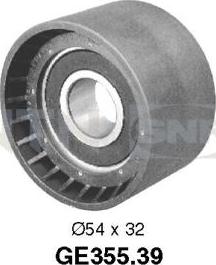 SNR GE355.39 - Deflection / Guide Pulley, timing belt autospares.lv