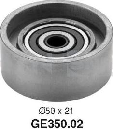SNR GE350.02 - Deflection / Guide Pulley, timing belt autospares.lv