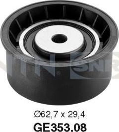 SNR GE353.08 - Deflection / Guide Pulley, timing belt autospares.lv