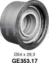 SNR GE353.17 - Deflection / Guide Pulley, timing belt autospares.lv