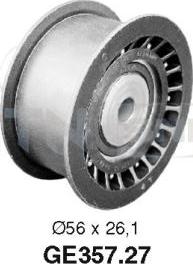 SNR GE357.27 - Deflection / Guide Pulley, timing belt autospares.lv