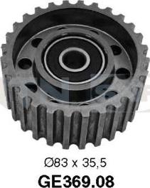 SNR GE369.08 - Deflection / Guide Pulley, timing belt autospares.lv