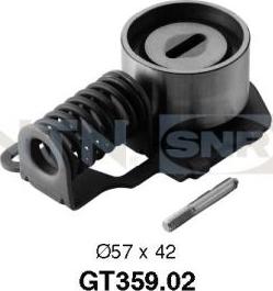 SNR GT359.02 - Tensioner Pulley, timing belt autospares.lv