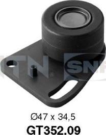 SNR GT352.09 - Tensioner Pulley, timing belt autospares.lv