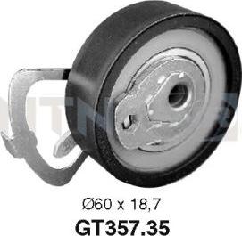 SNR GT357.35 - Tensioner Pulley, timing belt autospares.lv