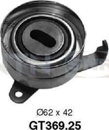 SNR GT369.25 - Tensioner Pulley, timing belt autospares.lv