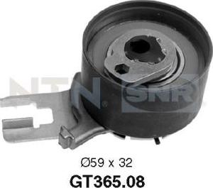 SNR GT365.08 - Tensioner Pulley, timing belt autospares.lv