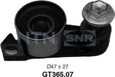 SNR GT365.07 - Tensioner Pulley, timing belt autospares.lv