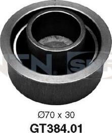 SNR GT384.01 - Tensioner Pulley, timing belt autospares.lv