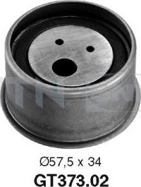 SNR GT373.02 - Tensioner Pulley, timing belt autospares.lv