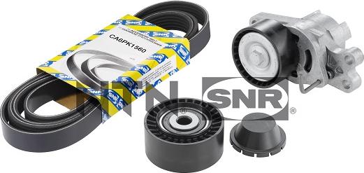 SNR KA859.42 - V-Ribbed Belt Set autospares.lv