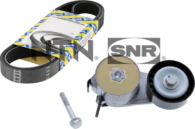 SNR KA858.08 - V-Ribbed Belt Set autospares.lv