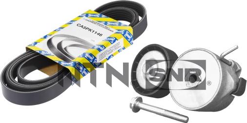 SNR KA852.05 - V-Ribbed Belt Set autospares.lv