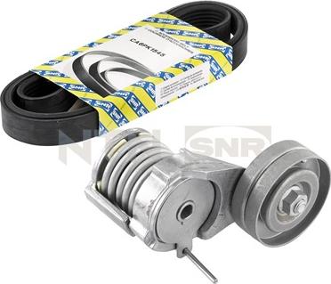 SNR KA857.04 - V-Ribbed Belt Set autospares.lv