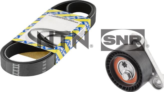 SNR KA857.38 - V-Ribbed Belt Set autospares.lv