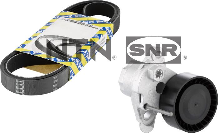 SNR KA857.37 - V-Ribbed Belt Set autospares.lv