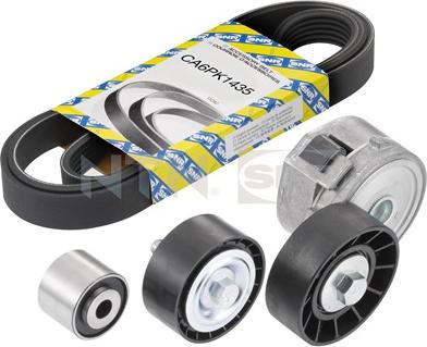 SNR KA866.00 - V-Ribbed Belt Set autospares.lv