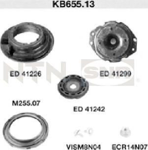 SNR KB655.13 - Top Strut Mounting autospares.lv