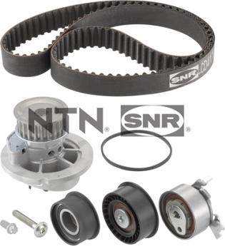 SNR KDP453.121 - Water Pump & Timing Belt Set autospares.lv