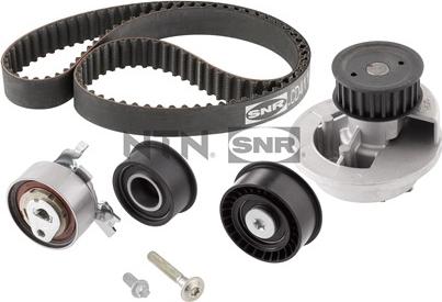 SNR KDP453.122 - Water Pump & Timing Belt Set autospares.lv