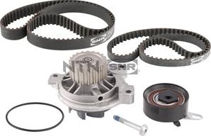 SNR KDP457.600 - Water Pump & Timing Belt Set autospares.lv