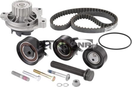 SNR KDP457.380 - Water Pump & Timing Belt Set autospares.lv