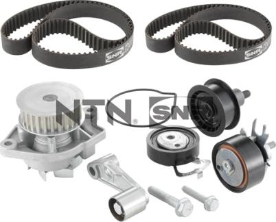 SNR KDP457.250 - Water Pump & Timing Belt Set autospares.lv