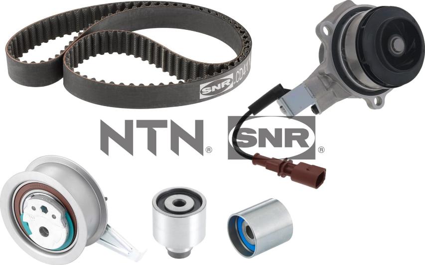 SNR KDP457.790S - Water Pump & Timing Belt Set autospares.lv