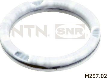 SNR M257.02 - Rolling Bearing, suspension strut support mounting autospares.lv