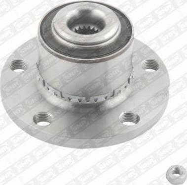 SNR R154.53 - Wheel hub, bearing Kit autospares.lv