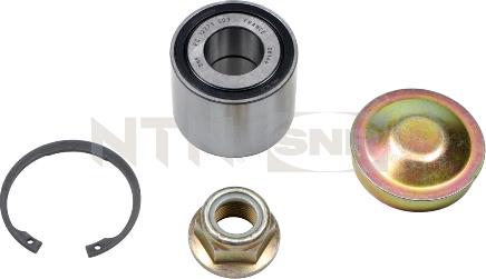 SNR R155.58 - Wheel hub, bearing Kit autospares.lv