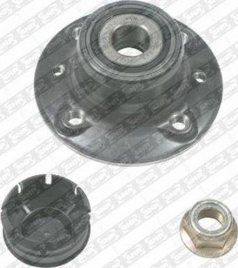 SNR R155.39 - Wheel hub, bearing Kit autospares.lv