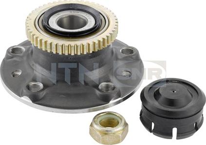 SNR R155.28 - Wheel hub, bearing Kit autospares.lv