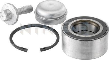 SNR R151.58 - Wheel hub, bearing Kit autospares.lv