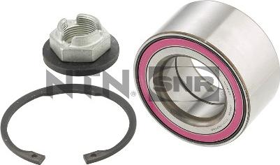 SNR R152.55 - Wheel hub, bearing Kit autospares.lv