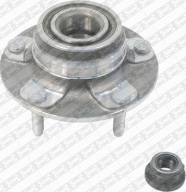 SNR R152.67 - Wheel hub, bearing Kit autospares.lv