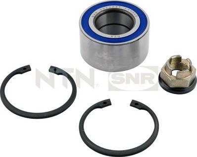 SNR R164.18 - Wheel hub, bearing Kit autospares.lv