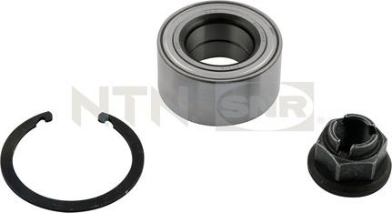 SNR R165.24 - Wheel hub, bearing Kit autospares.lv