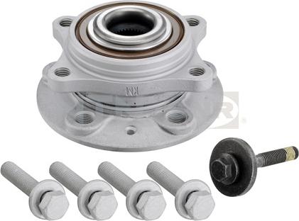 SNR R165.27 - Wheel hub, bearing Kit autospares.lv