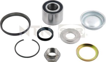 SNR R166.07 - Wheel hub, bearing Kit autospares.lv