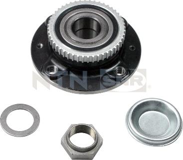 SNR R166.23 - Wheel hub, bearing Kit autospares.lv