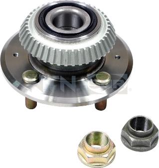 SNR R161.19 - Wheel hub, bearing Kit autospares.lv