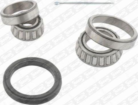 SNR R168.09 - Wheel hub, bearing Kit autospares.lv