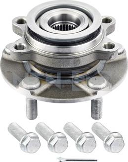 SNR R168.73 - Wheel hub, bearing Kit autospares.lv